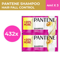 PANTENE SHAMPOO HAIR FALL CONTROL 12ml (4mlx3)x432(SACHET)