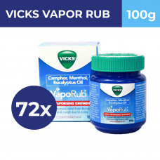Vicks Vaporub 100gx72