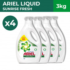ARIEL LIQUID SUNRISE FRESH 3KG x 4
