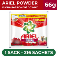 ARIEL POWDER FLORAL PASSION 66g x 216 sachet - 1sack ARIEL POWDER FLORAL PASSION 66g x 216 sachet - 1sack